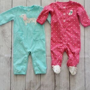 6m Carter's Pajamas 